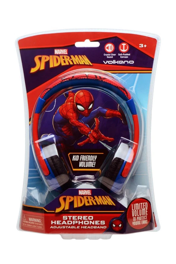 Marvel Spiderman Örümcek Adam Çocuk Kulaklığı Lisanslı MV-1001-VSM - 2