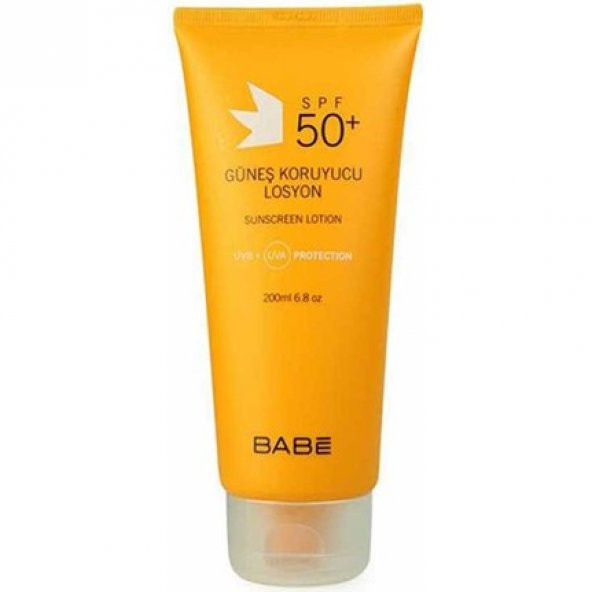 Babe Sunscreen Lotion SPF50 200 ml Güneş Koruyucu Losyon
