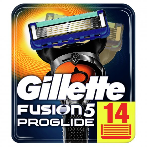 Gillette Fusion ProGlide Yedek Tıraş Bıçağı 14lü Karton Paket