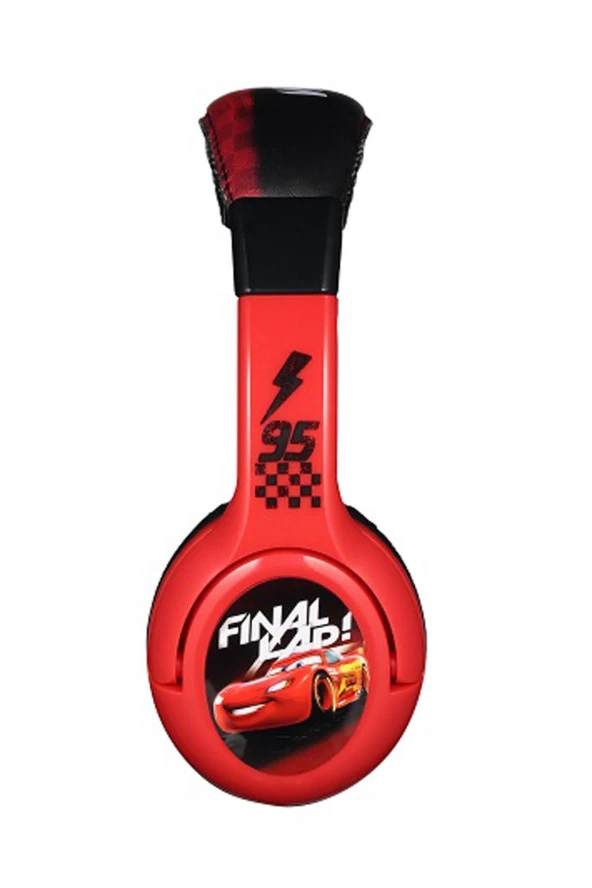 Disney Pixar Cars Arabalar Çocuk Kulaklığı Lisanslı DY-10901-CR - 4