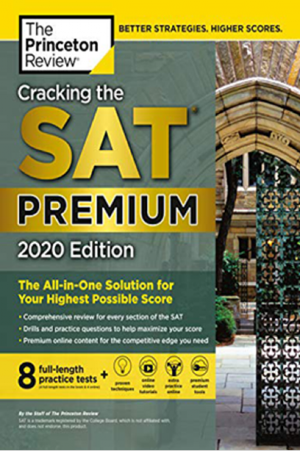 Cracking the SAT Premium Edition with 8 Practice Tests, 2020 The Princeton Review
