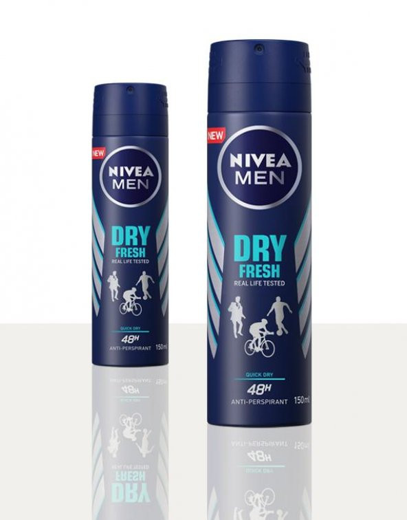 Nivea Erkek Deodorant Dry Fresh 150ml x 2