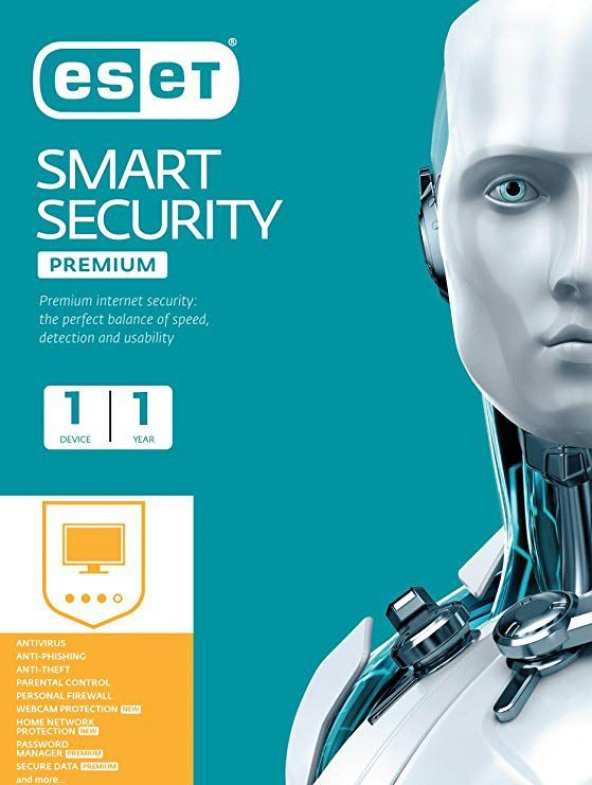 ESET Smart Security Premium 2019 1 PC | 2 YIL
