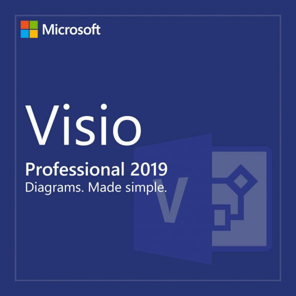 Microsoft Visio 2019 Professional 1 PC