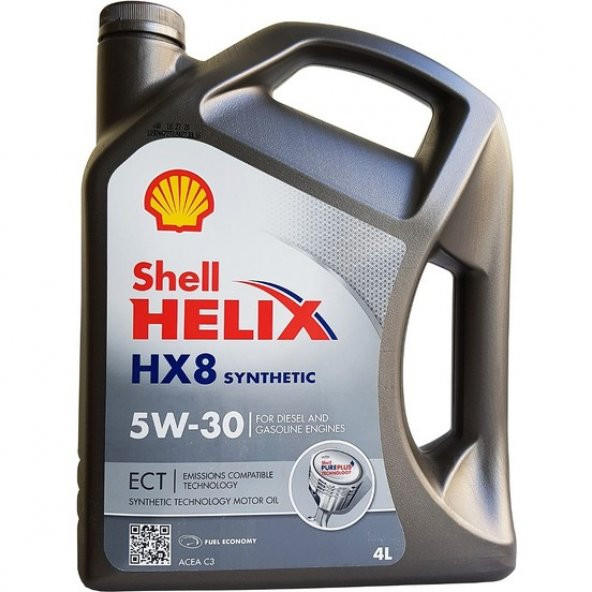 Shell HELIX HX8 ECT C3 5w30 4 Litre Tüm DPF li araçlar için ( Üretim tarihi :2019 )