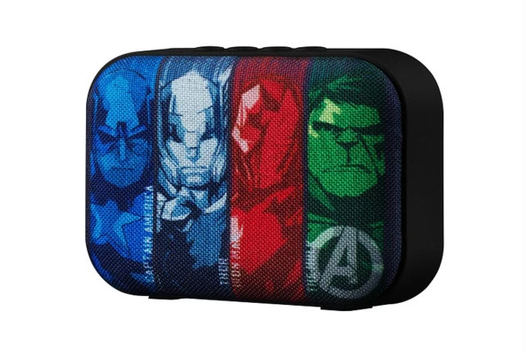 Marvel Avengers Yenilmezler Bluetooth Kablosuz Wireless Hoparlör Lisanslı MV-1010-AV - 3