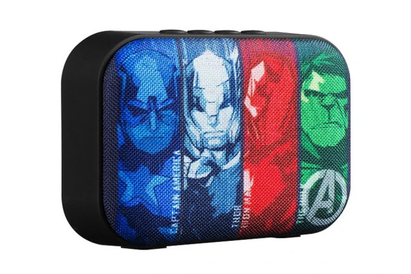 Marvel Avengers Yenilmezler Bluetooth Kablosuz Wireless Hoparlör Lisanslı MV-1010-AV - 4