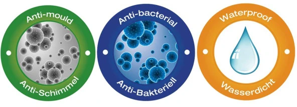 Baskılı Duş Perde Müzik Keman Saksafon Deseni - Resim 9