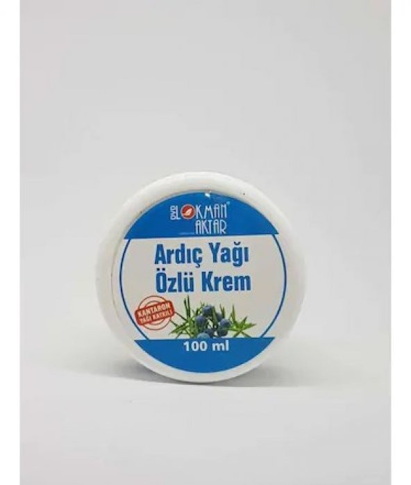 Lokman Aktar Ardıç Yağı Özlü Krem 100 Ml