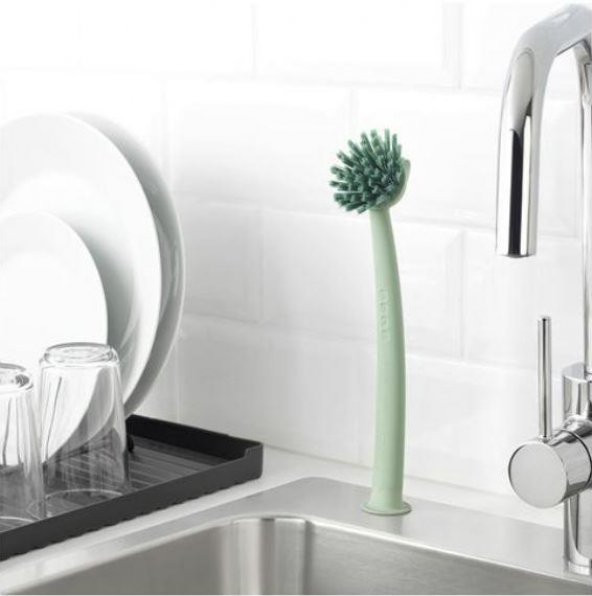 Ikea Rinning Plasti̇k Sıvı Sabunluk ve Fırça - 3