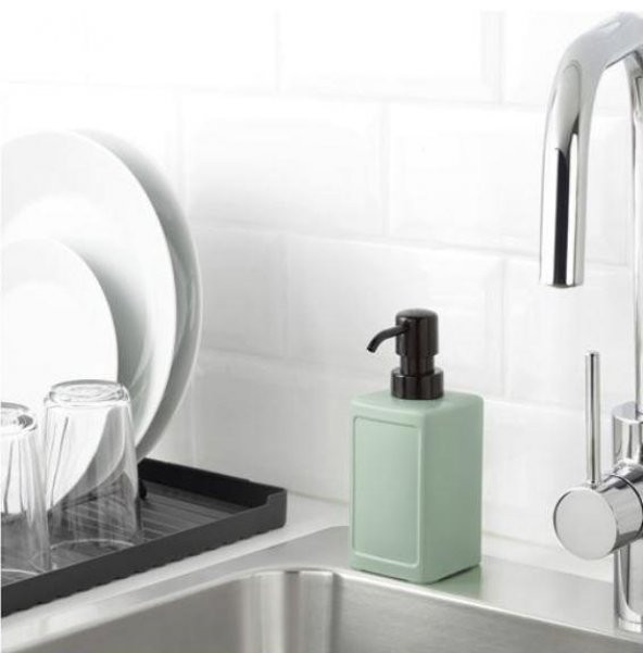 Ikea Rinning Plasti̇k Sıvı Sabunluk ve Fırça - 7