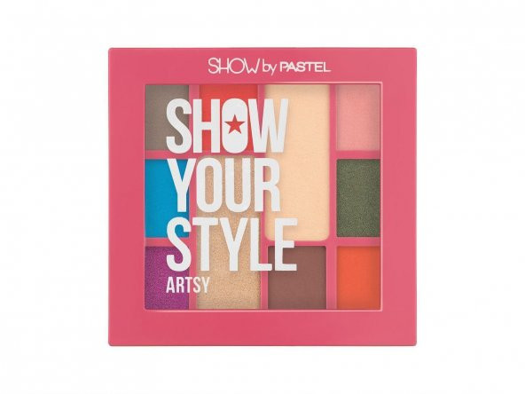 Pastel Show Your Style Artsy 10 Lu Palet Far