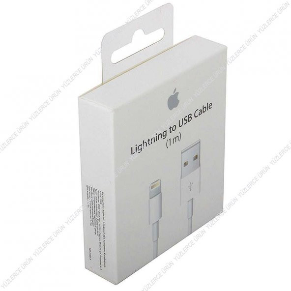 Orjinal Apple iPhone 8 Lightning USB Şarj Veri Aktarım Kablosu
