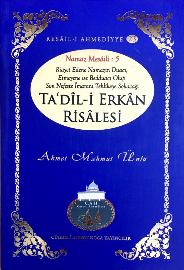 Tadili Erkan Risalesi / Ahmet Mahmut Ünlü / Cübbeli