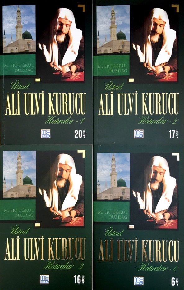 Üstad Ali Ulvi Kurucu Hatıralar (4 Kitap) -M.Ertuğrul Düzdağ-