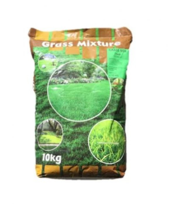 Grass Mixture 4 Çeşit Çim Tohumu 1 KG