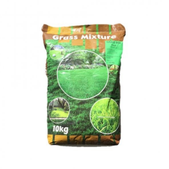 Grass Mixture 4 Çeşit Çim Tohumu 10 KG