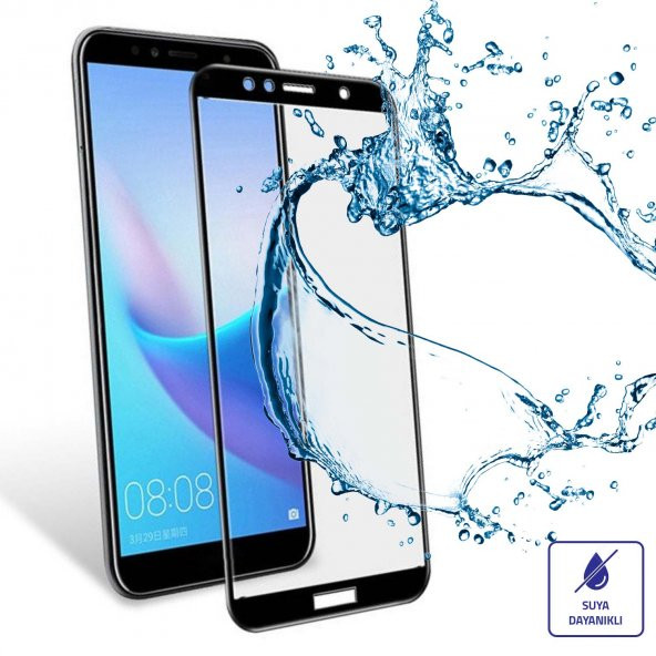 Bufalo Huawei Y6 2018 NANO 10D Cam Ekran Koruyucu Siyah - 3