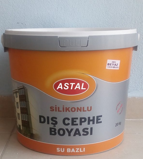 DIŞ CEPHE BOYASI + 20 Kg , SİLİKONLU DUVAR BOYASI=TSE BELGELİ