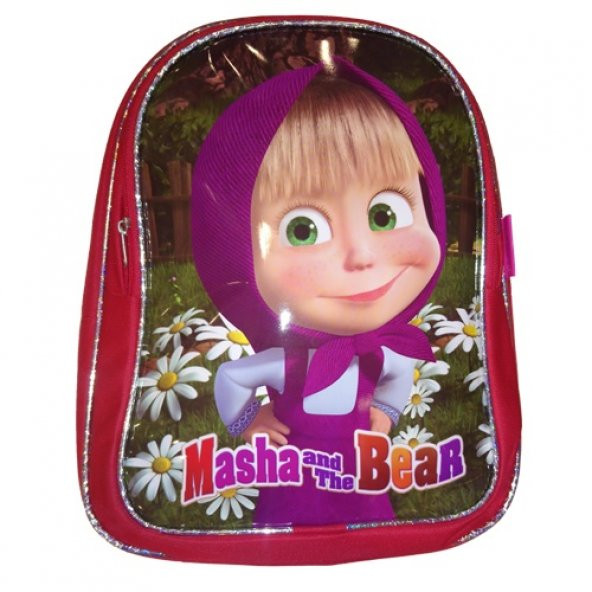 MASHA and the BEAR okul çantası (beslenme çantası dahil)