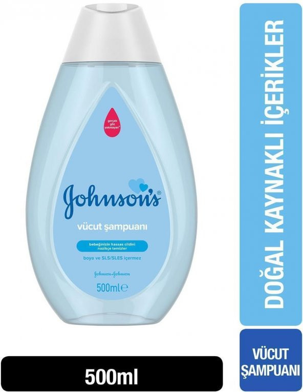 Johnsons Baby Vücut Şampuanı 500 Ml