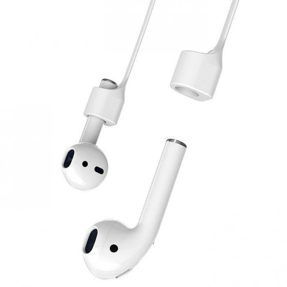 Apple AirPods Silikon Kulaklık Askısı Kaybolmayı Önler