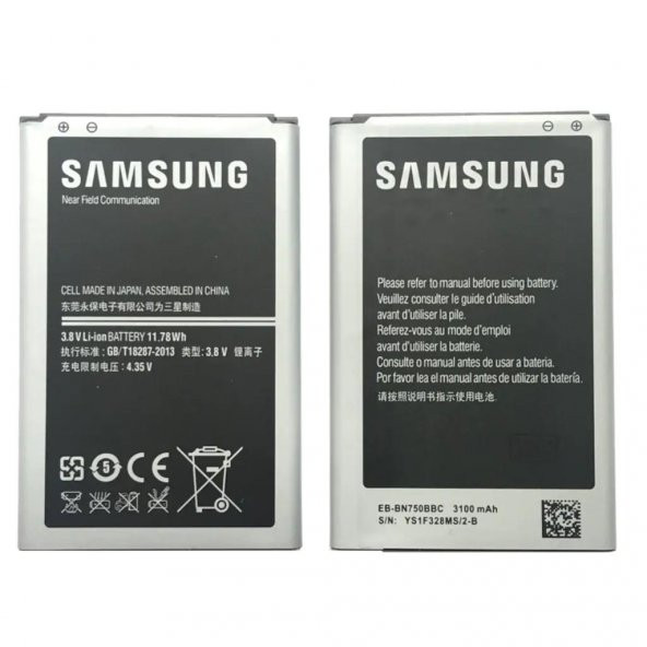 Samsung Galaxy Note 3 Neo Batarya Pil