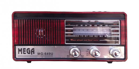 Nostaljik Radyo Mega 649U Müzik Çalar