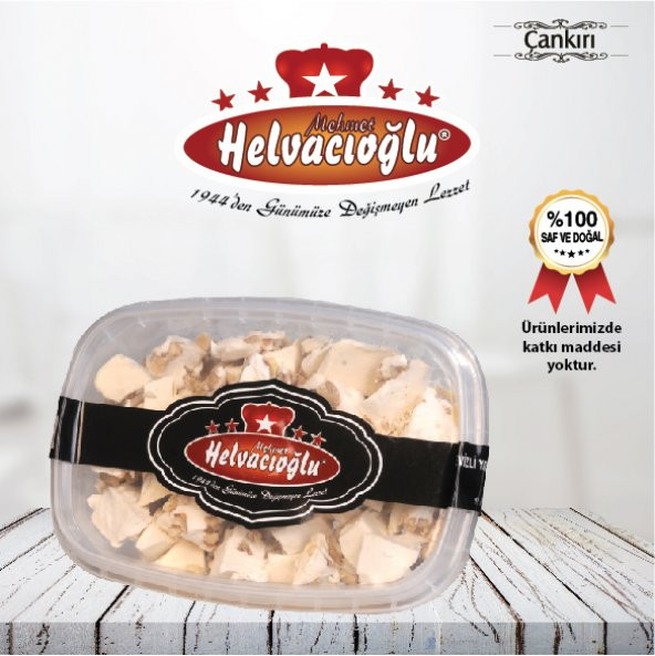Taze Yöresel Cevizli Panayır Helvası 400gr-ÇEKİÇLE KIR KIR YE ! - 2