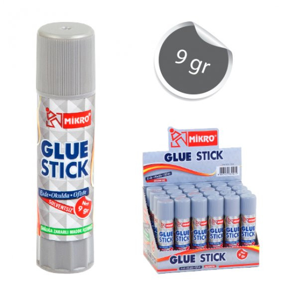 Mikro Glue Stick Yapistirici 9gr 24lü