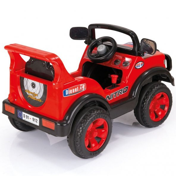 DOLU NİTRO 6 VOLT AKÜLÜ ARABA (8069) - 2