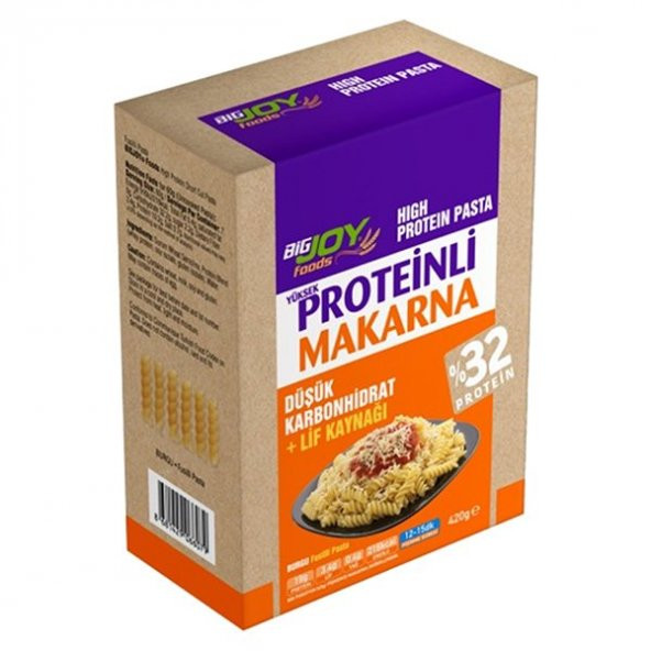 Big Joy Proteinli Makarna, 420 Gr