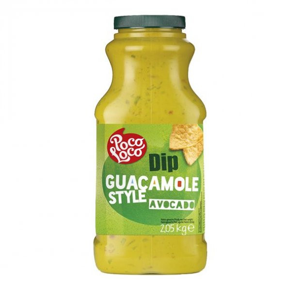 Poco Loco Guacamole (Avakado) Dip Sos, 2,05 Kg - 1