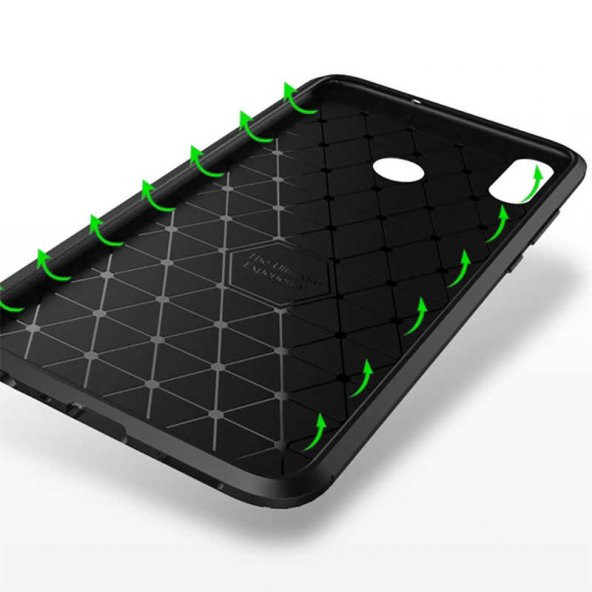 Xiaomi Mi Play Kılıf Zore Negro Silikon + Temperli Cam Ekran Koruyucu Hediye - 8