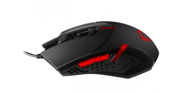 MSI GG INTERCEPTOR DS B1 GAMING MOUSE 1.600 DPI OPTIK SENSOR KIRM - 2