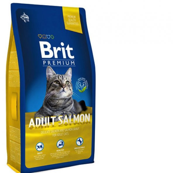 Brit Premium Cat Somonlu Yetişkin Kedi Maması 8 Kg