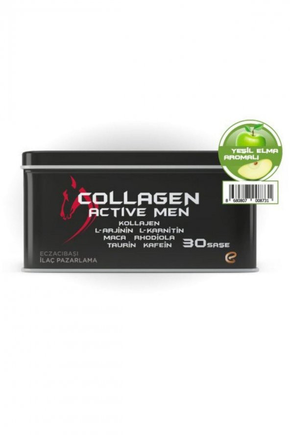 Voonka Collagen Active Men 30 Saşe Yeşil Elma