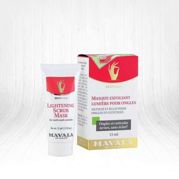 Mavala Leke Açıcı Soyucu Maske 15 ml