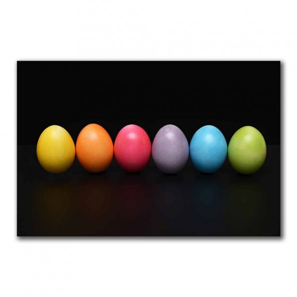 Tablohome - Renkli Yumurtalar Kanvas Tablo