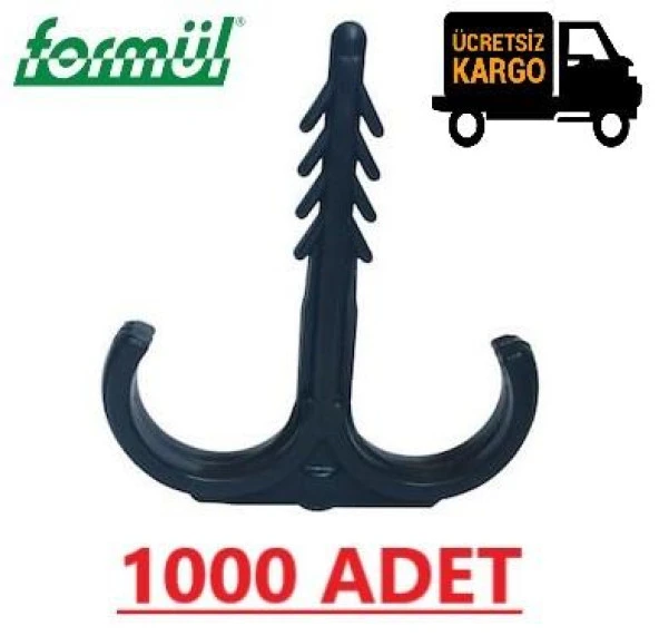 Kılçık Kelepçe Mobil Boru Sabitleme Kelepçesi YERE TESPİT 1000 Ad