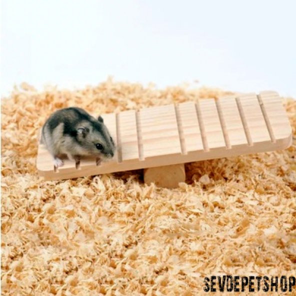 Tahta Tahtıravalle Hamster Oyuncak (7x20cm)