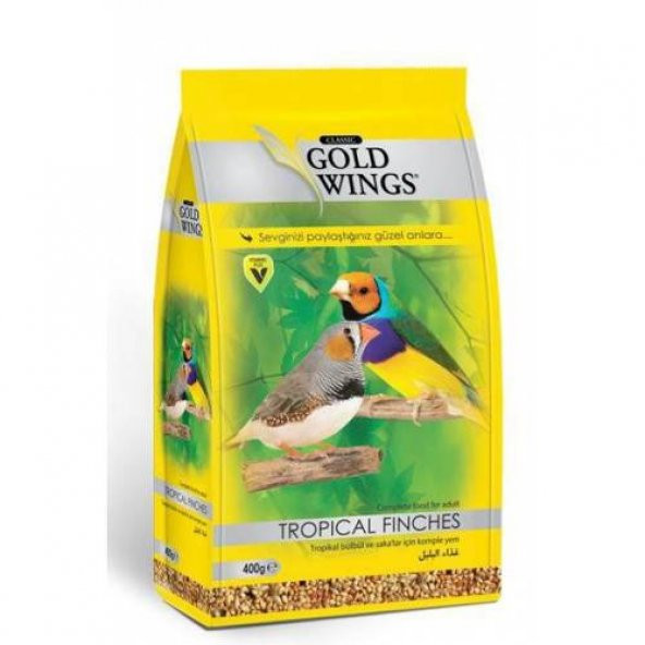 Gold Wings Classic Tropical Finch Yemi 400 Gr
