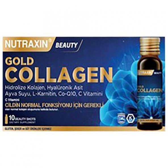 Nutraxin Gold Collagen 10 Adet 50 ml