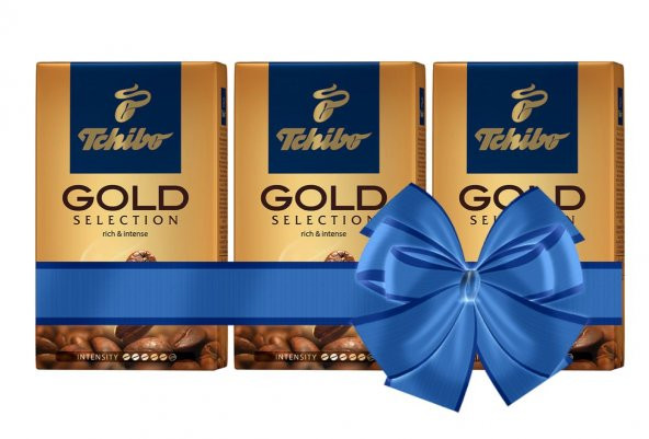 TCHİBO GOLD SELECTİON Öğütülmüş FİLTRE KAHVE 750 GR (3X250GR) - 2