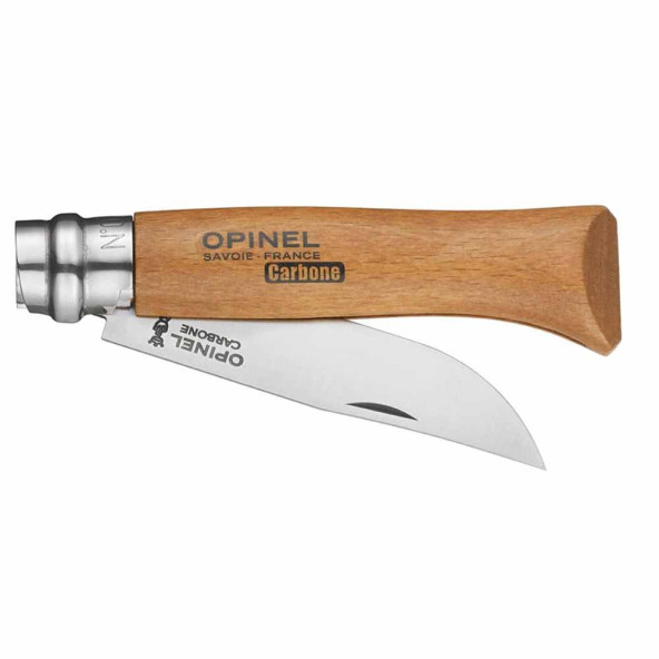 Opinel No 8 Kayın Saplı Karbon Çelik Çakı - 3