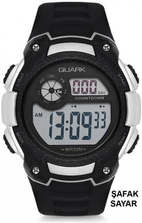 QUARK QD-102 ŞAFAK SAYAR DİGİTAL ASKER KOL SAATİ - 2
