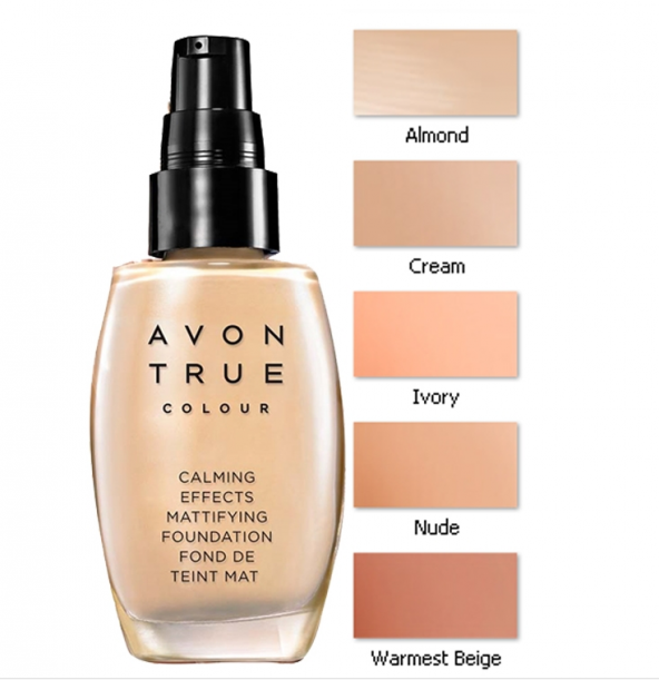 Avon True Colour Mat Görünüm Veren Fondöten