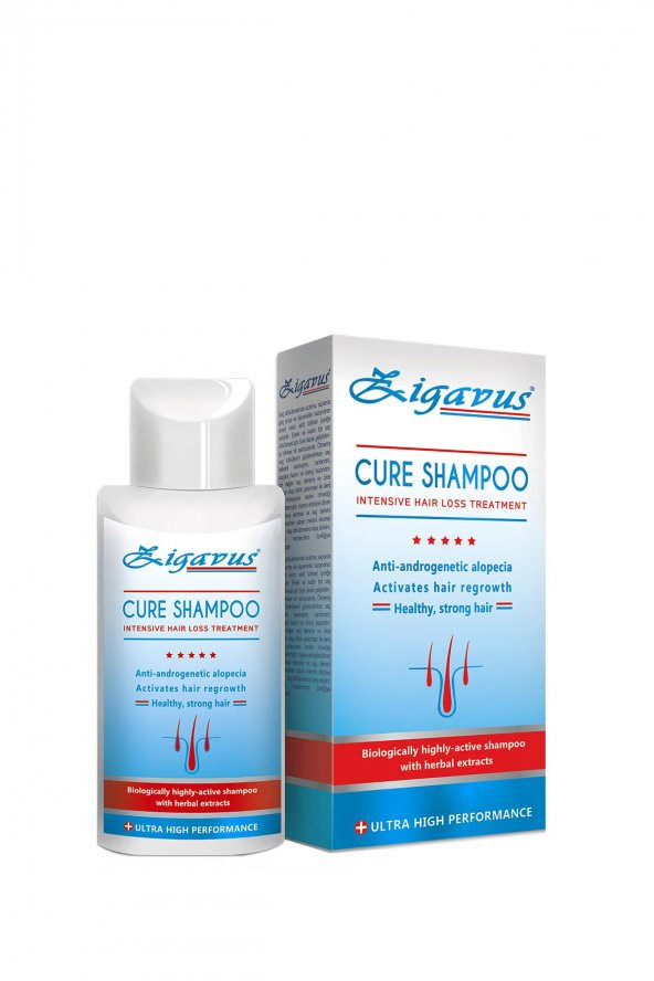 Zigavus Saç Dökülmelerine Karşı & Yeni Saç oluşumu  Kür Şampuan 150 ml