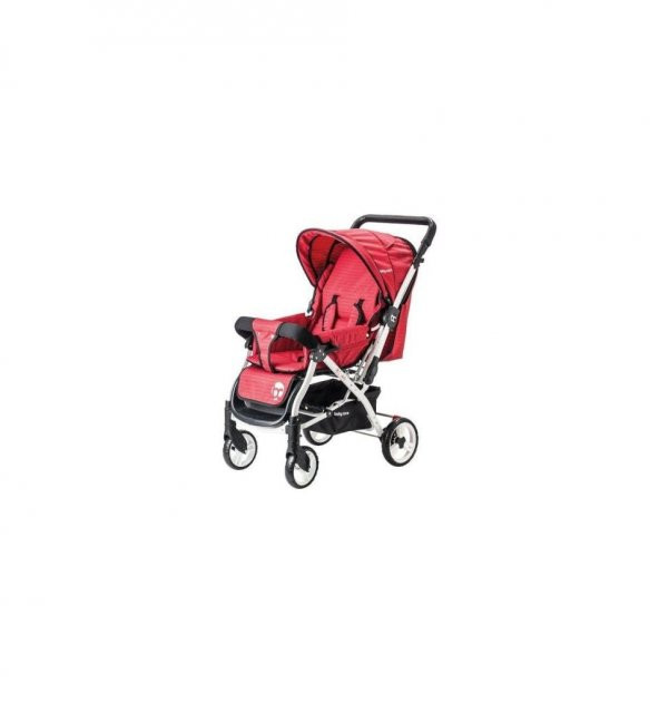 Baby Care Dinamico Çift Yönlü Bebek Arabası - Kırmızı