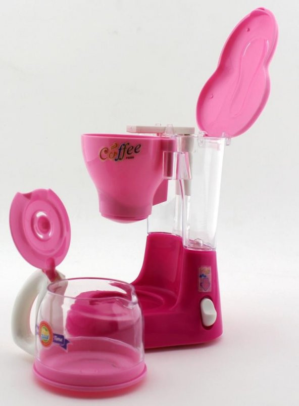 Mutlu Mutfağım Mini Kahve Makinası Koyu Pembe 0037 - 4